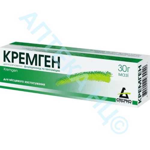 Кремген мазь 15г туба Производитель: Украина Сперко